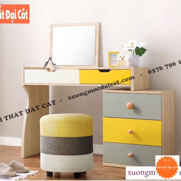 Bàn trang điểm gập gương tiện lợi BTĐ127