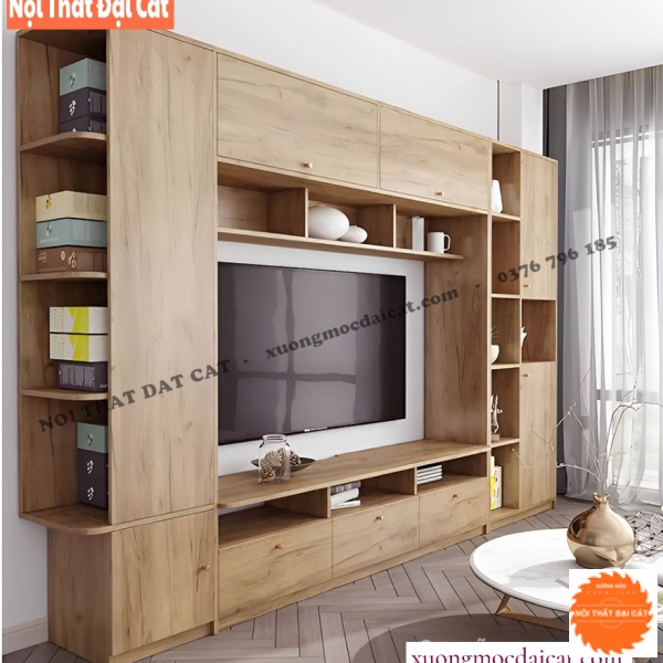 Tủ kệ để tivi phòng khách hiện đại KKH096