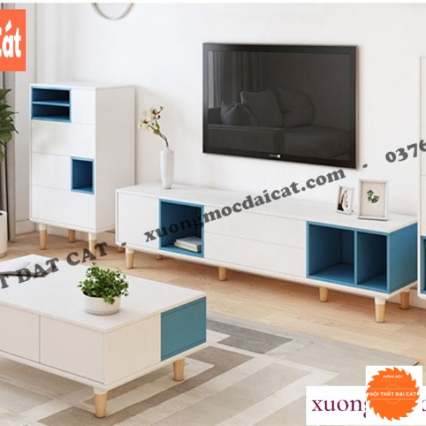 Kệ tivi nhỏ gọn phong cách hiện đại KTV406