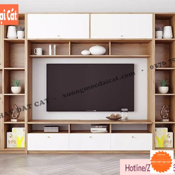 Tủ kệ để tivi phòng khách hiện đại KKH096