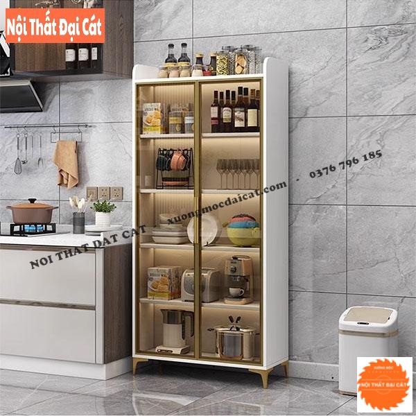 Tủ đựng chén đĩa nhà bếp đẹp TBN077