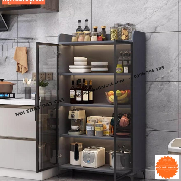 Tủ đựng chén đĩa nhà bếp đẹp TBN077