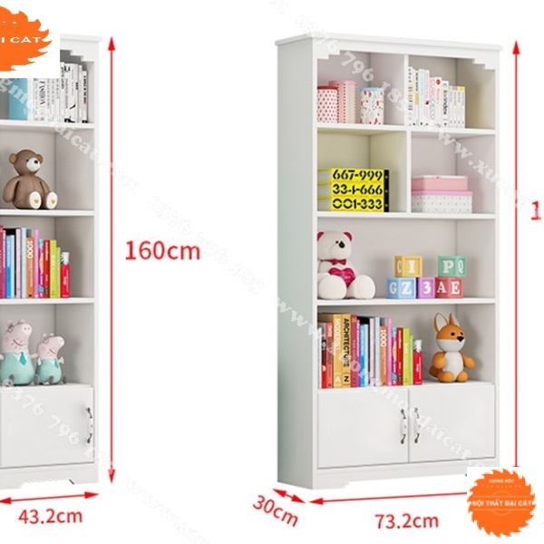 Kệ tủ để đồ chơi nhỏ gọn cho bé KĐC002