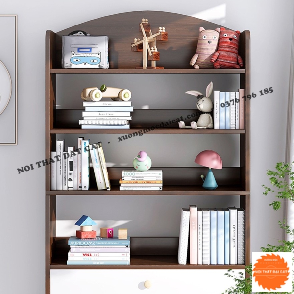 Kệ sách - kệ trang trí gia đình đẹp KS177