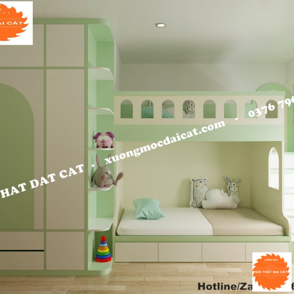 Combo nội thất phòng ngủ cho bé PNTE030