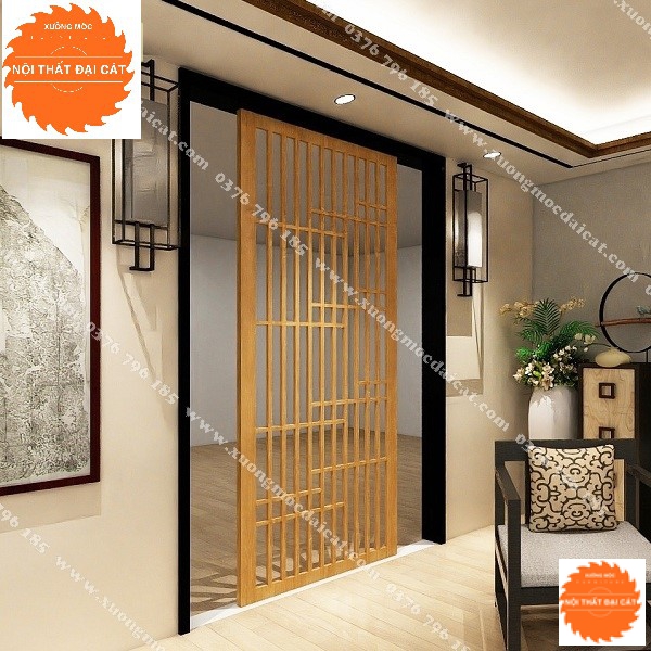 Vách ngăn gỗ MDF VN073