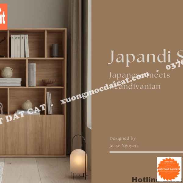 Tủ sách bằng gỗ thiết kế chắc chắn KS193
