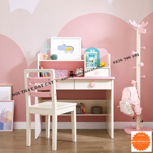 Bàn học nhỏ gọn thiết kế đơn giản BH063