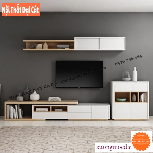 Kệ tivi phòng khách phong cách ấn tượng KTV411
