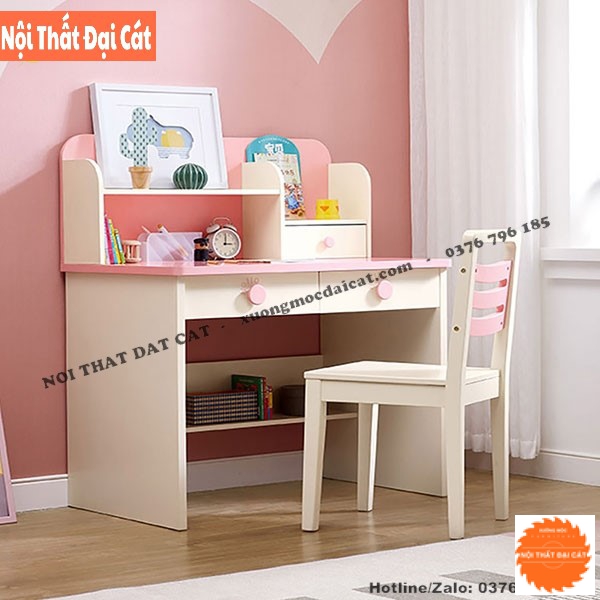 Bàn học nhỏ gọn thiết kế đơn giản BH063
