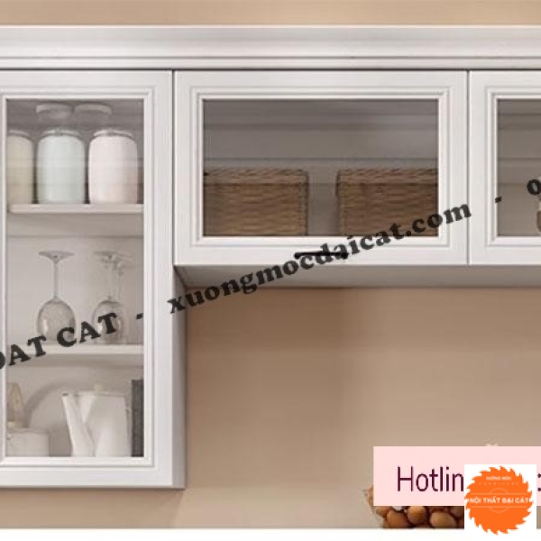 Tủ nhà bếp thiết kế tân cổ điển TBN081