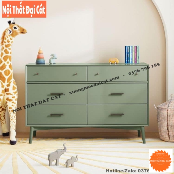 Tủ commost tone xanh lá TC042