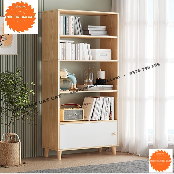 Kệ để sách gỗ MDF thiết kế mới KS179