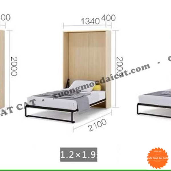 Giường gấp tường thông minh GG005