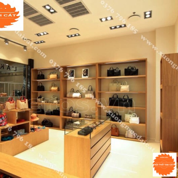 Mẫu thiết kế shop túi xách MS005