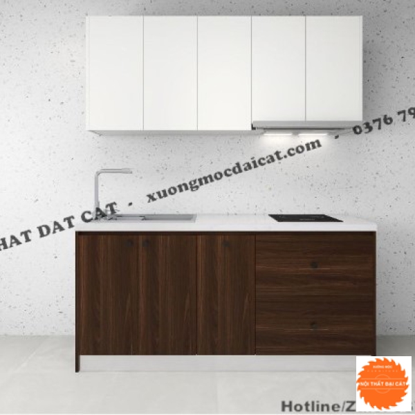 Tủ bếp nhỏ đẹp TB0129