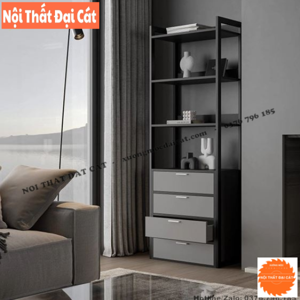 Kệ - tủ gỗ trưng bày bằng gỗ MDF KG028