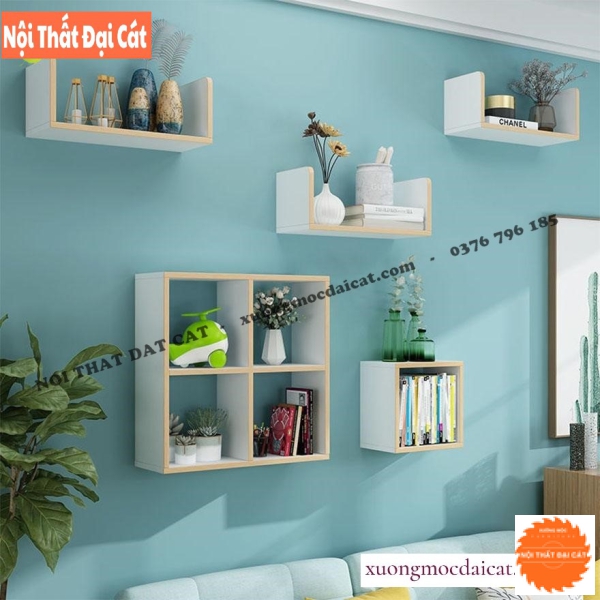 Kệ trang trí nhiều hộc KTT158