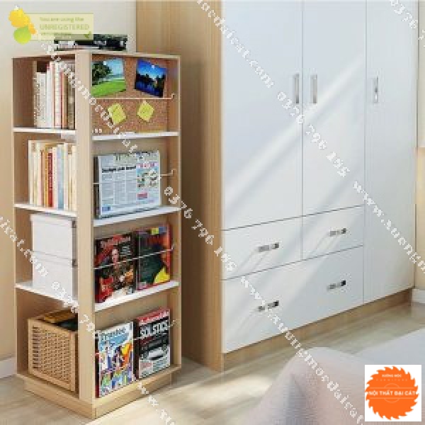 Kệ sách thiết kế 4 tầng KS119