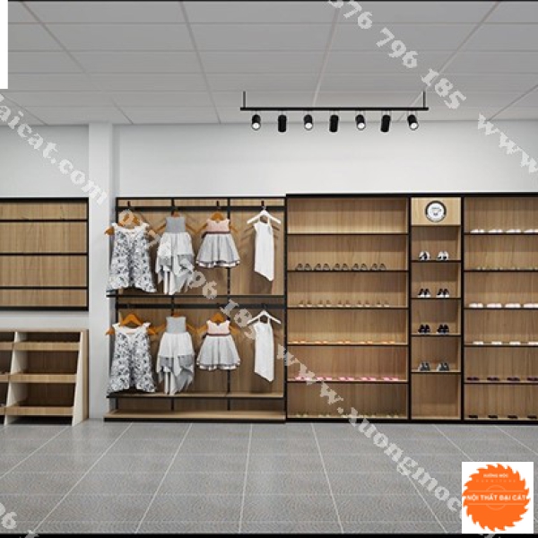 Mẫu thiết kế shop thời trang MS004