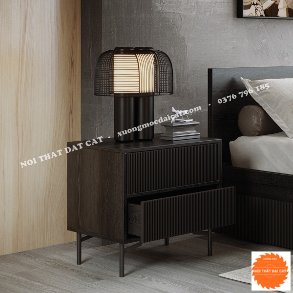Tab - tủ để đầu giường 2 hộc kéo T062