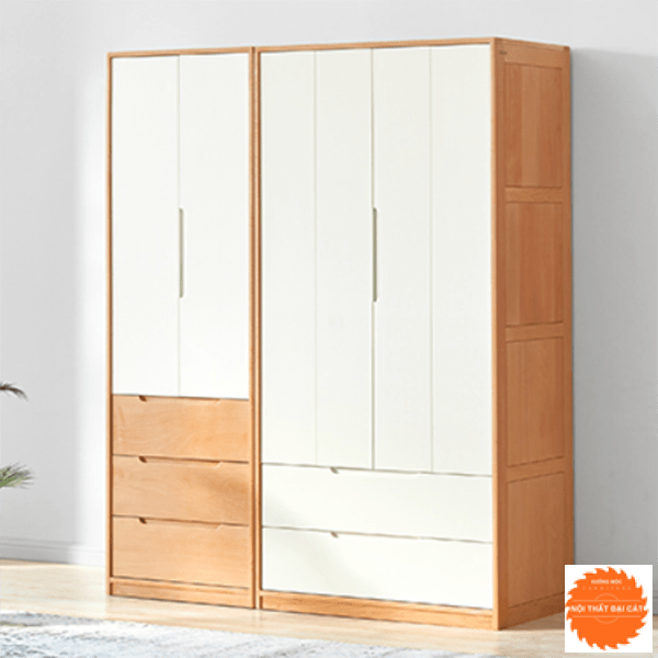 Tủ áo quần gỗ công nghiệp MDF TA171