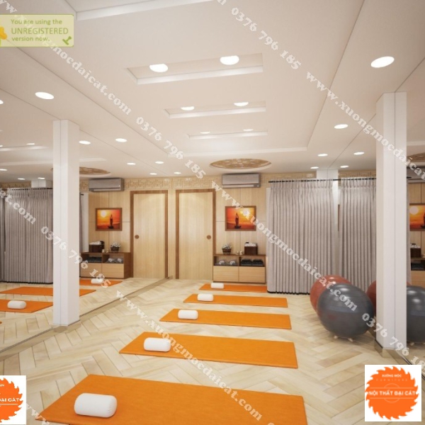 Mẫu thiết kế nội thất Spa - Thẩm mỹ viện MS004