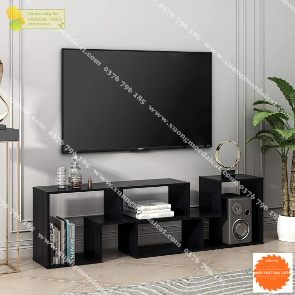 Kệ tivi thiết kế màu đen KTV241