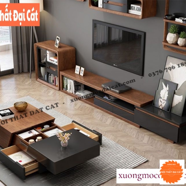 Kệ tivi gỗ công nghiệp đa năng KTV412