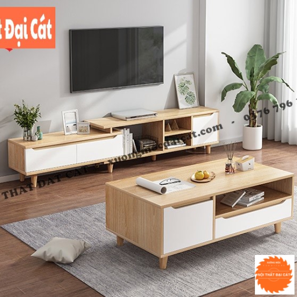 Bàn sofa cho phòng khách nhỏ gọn BS035
