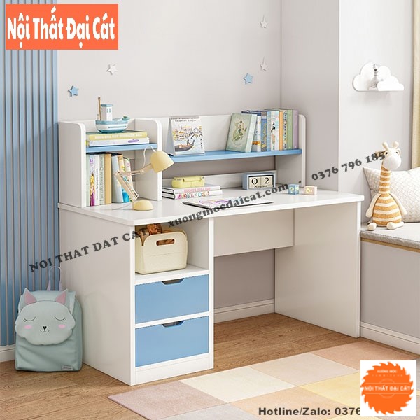 Bàn học gỗ công nghiệp thiết kế tiện nghi BH064