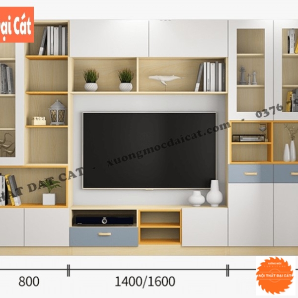 Kệ tivi tích hợp tủ đa năng KKH103
