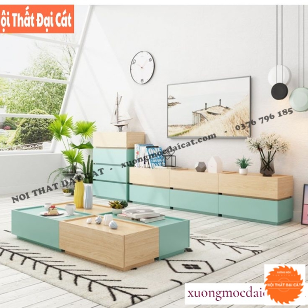 Kệ tivi gỗ MDF tiện dụng KTV414