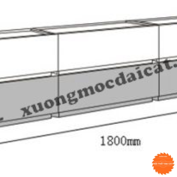 Kệ tivi gỗ MDF tiện dụng KTV414