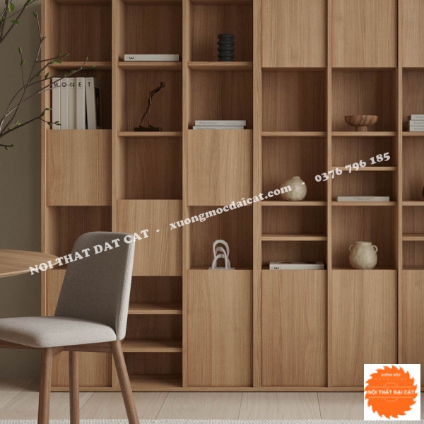 Kệ sách - kệ trưng bày phong cách đẹp KS197
