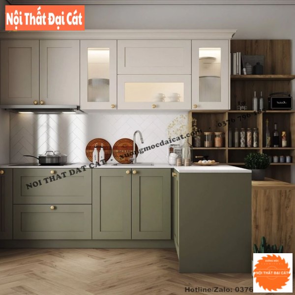 Tủ bếp đẹp TB0117