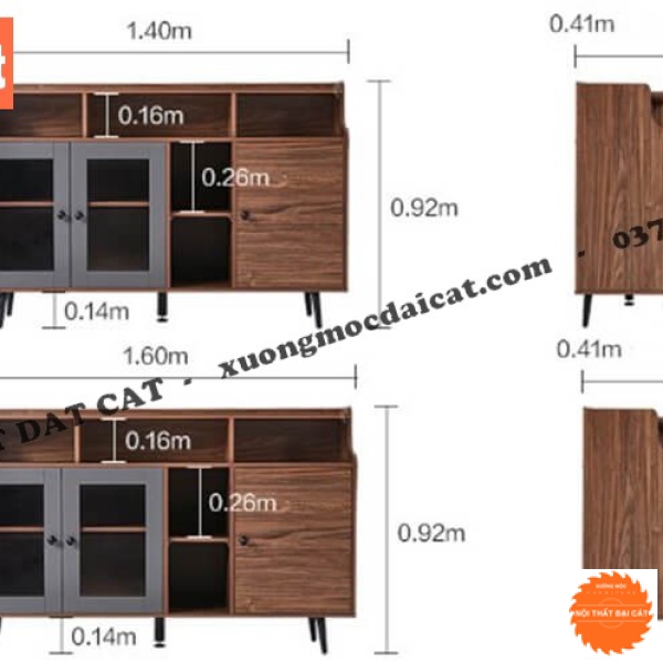 Tủ đựng đồ nhà bếp nhỏ gọn TBN087
