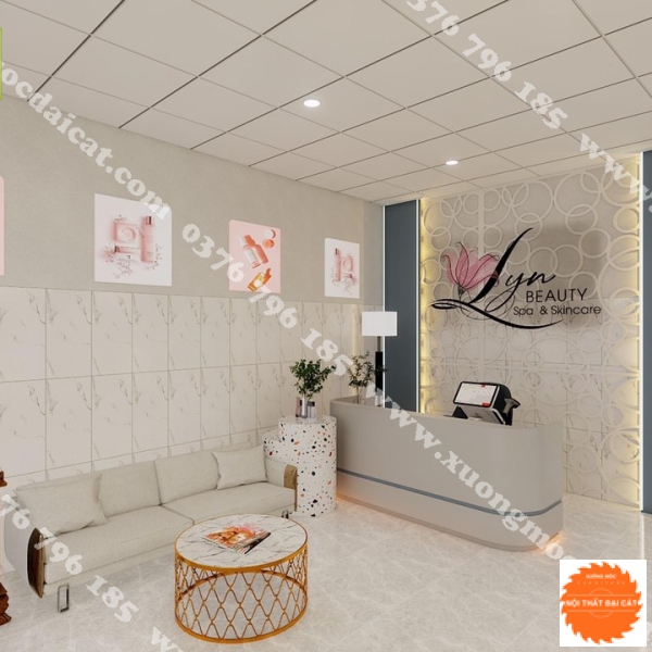 Mẫu thiết kế nội thất Spa - Thẩm mỹ viện MS006