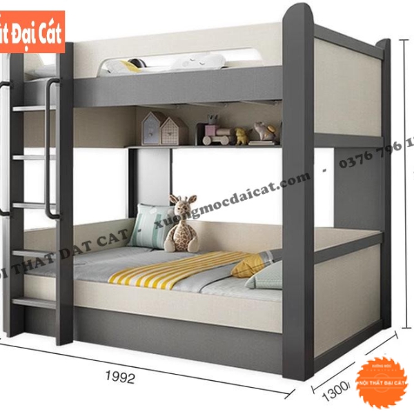 Giường tầng gỗ MDF cao cấp GT123