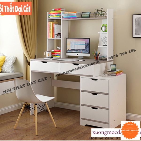 Bàn học kèm tab nhiều màu sắc BH070