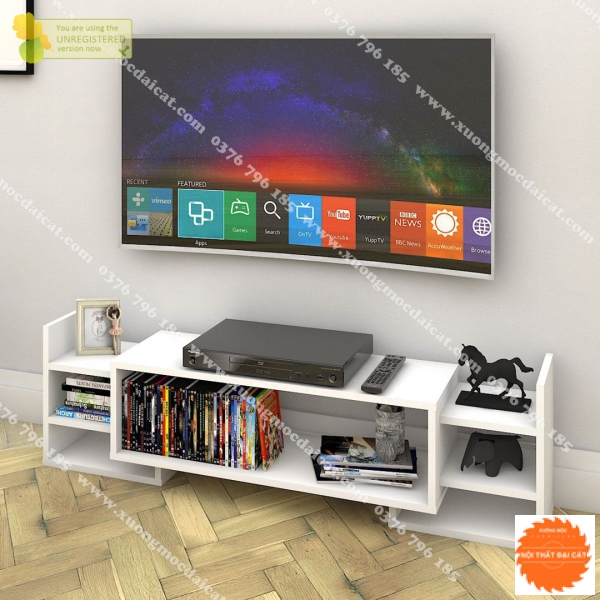 Kệ tivi đứng bằng gỗ công nghiệp KTV247