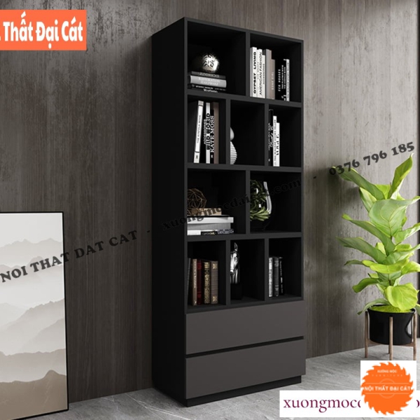Tủ hồ sơ tone xám chì hiện đại THS084