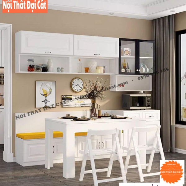 Tủ gỗ treo tường cho nhà bếp TBN090