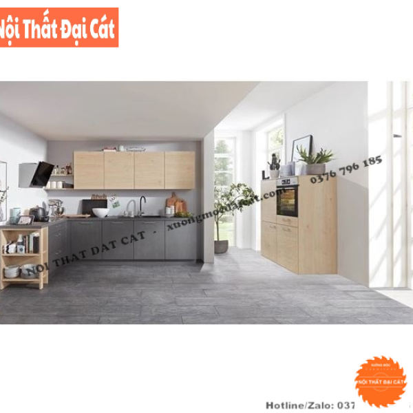 Tủ bếp nhỏ gọn cho gia đình TB0135