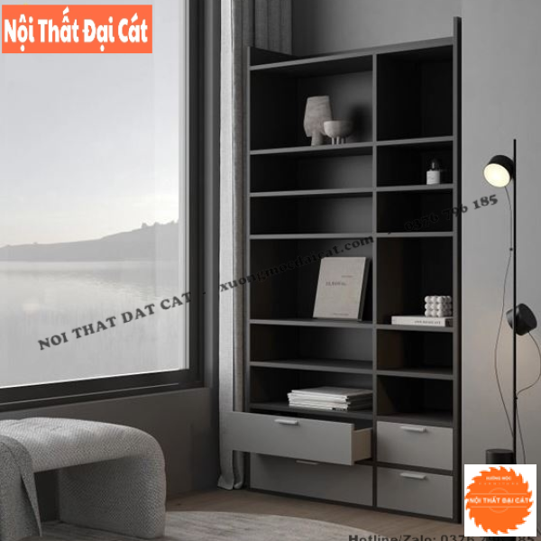 Kệ gỗ trưng bày thiết kế tiện dụng KG029