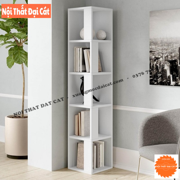 Kệ trang trí ở góc tường KTT133