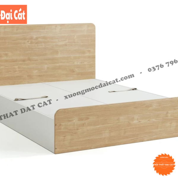 Giường ngủ gỗ hộp MDF G137