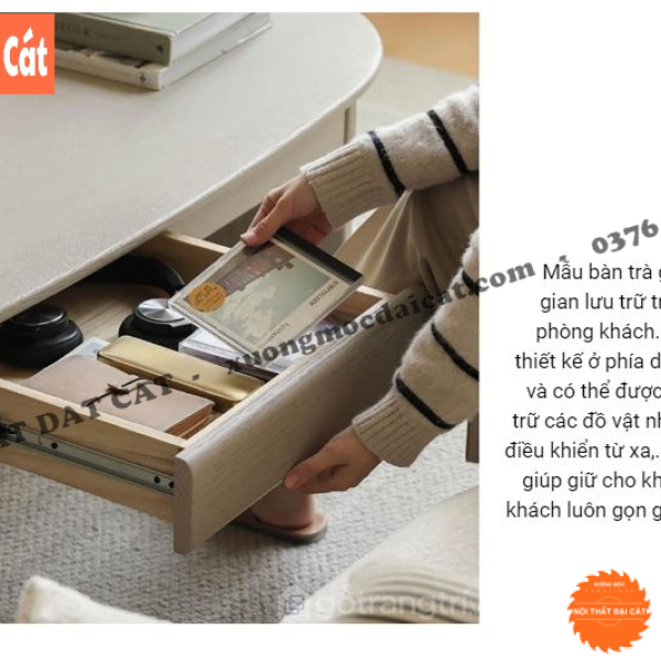 Bàn trà tiếp khách tối giản BS079