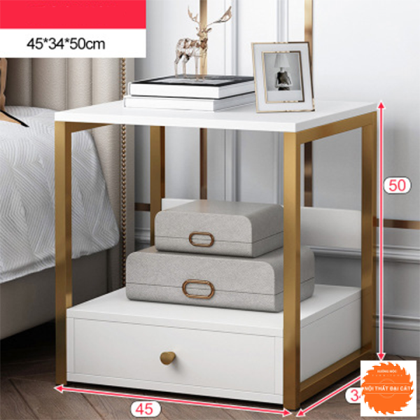 Tab đầu giường cạnh sắt T015
