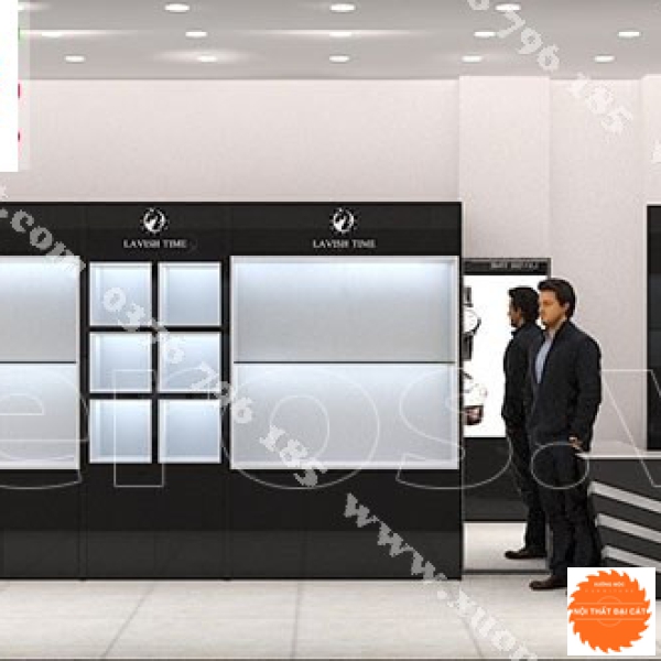 Mẫu thiết kế shop đồng hồ MS003